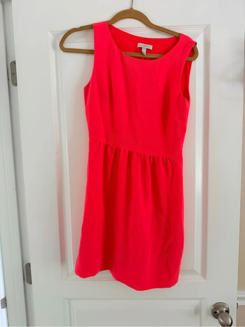 J. Crew Girls' Neon Pink Sleeveless Dress